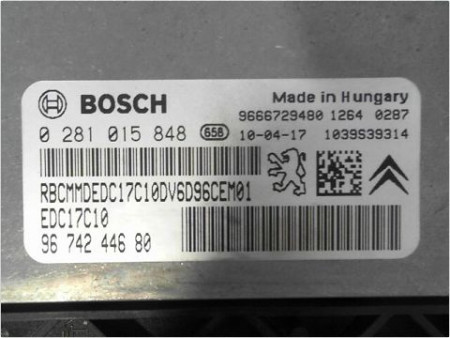 CALCULATEUR MOTEUR PEUGEOT 207 SW 2007-2013