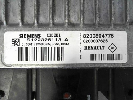 CALCULATEUR MOTEUR RENAULT SCENIC II PH2 06-09