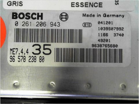 CALCULATEUR MOTEUR PEUGEOT 307 2001-2005