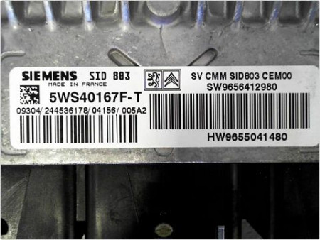 CALCULATEUR MOTEUR PEUGEOT 407 SW