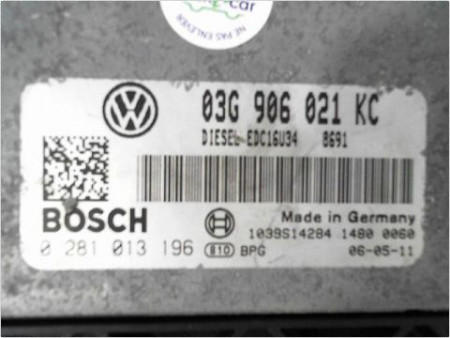 CALCULATEUR MOTEUR VOLKSWAGEN TOURAN 03-06