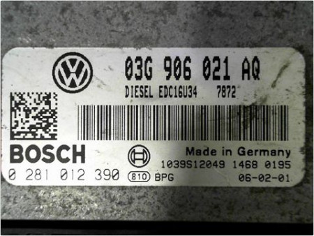 CALCULATEUR MOTEUR VOLKSWAGEN CADDY VAN 2004-
