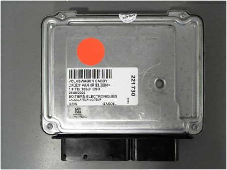 CALCULATEUR MOTEUR VOLKSWAGEN CADDY VAN 2004-