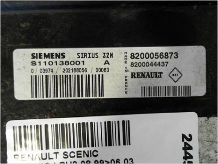 CALCULATEUR MOTEUR RENAULT SCENIC I PH2 99-03