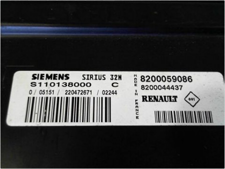 CALCULATEUR MOTEUR RENAULT TWINGO PH.3 00-07