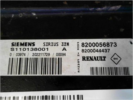 CALCULATEUR MOTEUR RENAULT SCENIC I PH2 99-03