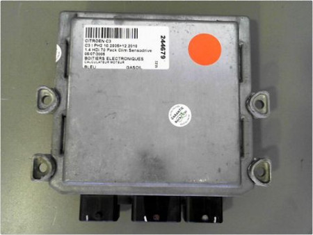 CALCULATEUR MOTEUR CITROEN C3 PH2 2005-2010
