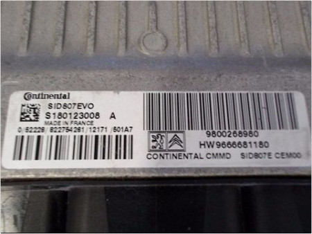 CALCULATEUR MOTEUR PEUGEOT 5008 2009-2013