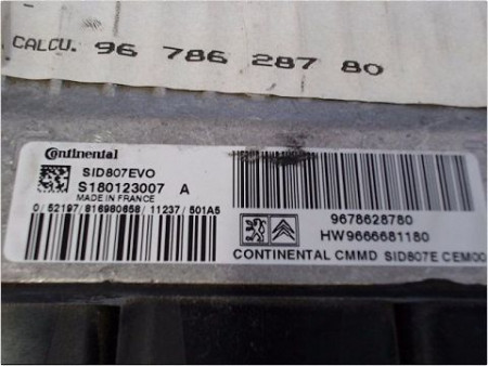 CALCULATEUR MOTEUR CITROEN DS4 2011-2016