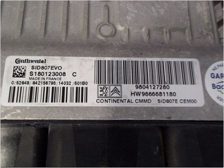 CALCULATEUR MOTEUR PEUGEOT 508 BREAK 2011-2014