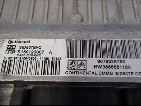 CALCULATEUR MOTEUR PEUGEOT 308 2007-2011