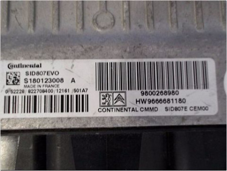 CALCULATEUR MOTEUR PEUGEOT 3008 2009-2013