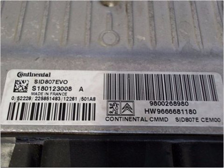 CALCULATEUR MOTEUR CITROEN C4 PICASSO 07-13
