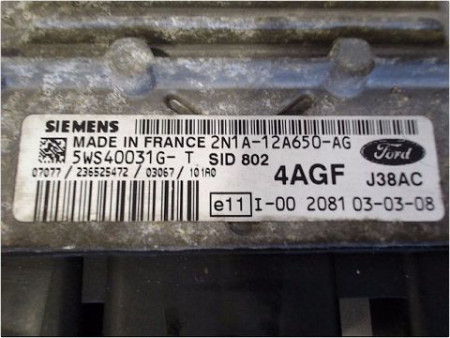 CALCULATEUR MOTEUR FORD FUSION