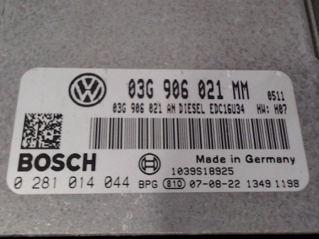 CALCULATEUR MOTEUR VOLKSWAGEN TOURAN PH2 06-10