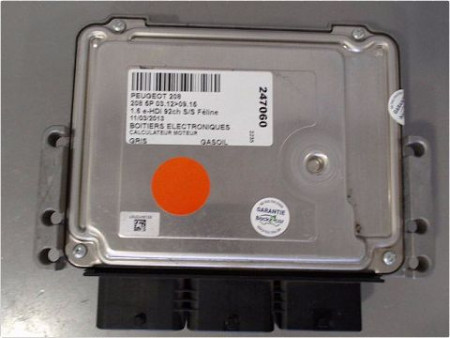 CALCULATEUR MOTEUR PEUGEOT 208 12-15