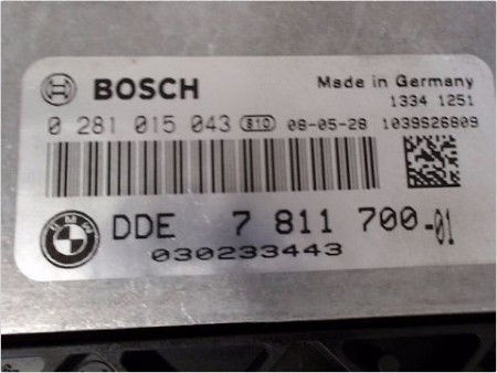 CALCULATEUR MOTEUR BMW SERIE 1 (E87) 07-11