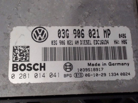 CALCULATEUR MOTEUR VOLKSWAGEN TOURAN PH2 07-10