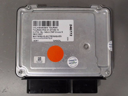 CALCULATEUR MOTEUR VOLKSWAGEN TOURAN PH2 07-10