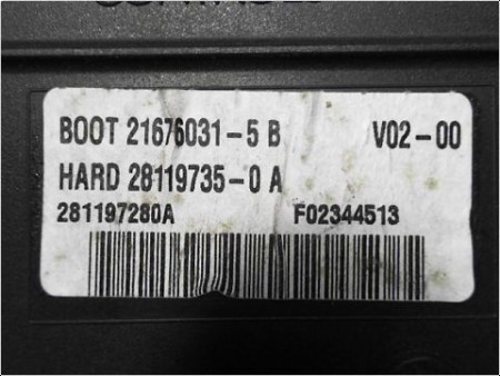 BOITIER GESTION HABITACLE CITROEN C4 PICASSO 07-13