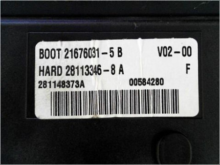 BOITIER GESTION HABITACLE PEUGEOT 307 2001-2005