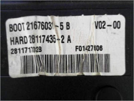 BOITIER GESTION HABITACLE PEUGEOT 307 2005-2007