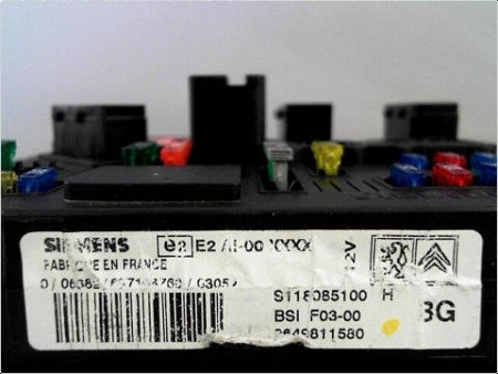 BOITIER GESTION HABITACLE CITROEN C3 2002-2005