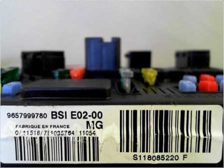 BOITIER GESTION HABITACLE PEUGEOT 206+ 09-13