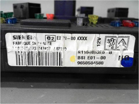 BOITIER GESTION HABITACLE CITROEN BERLINGO FGT 02-11