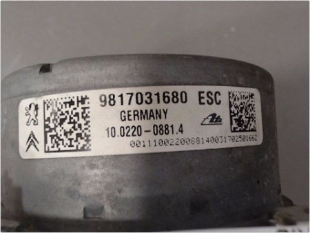 UNITE HYDRAULIQUE ABS PEUGEOT 208 PH2 2015-