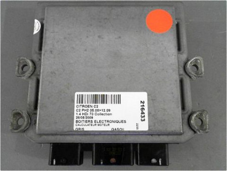CALCULATEUR MOTEUR CITROEN C2 PH2 08-09