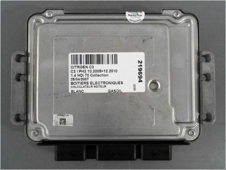 CALCULATEUR MOTEUR CITROEN C3 PH2 2005-2010