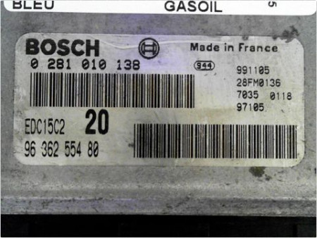 CALCULATEUR MOTEUR CITROEN BERLINGO BREAK -2002