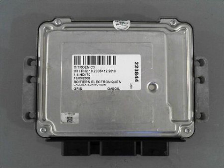 CALCULATEUR MOTEUR CITROEN C3 PH2 2005-2010