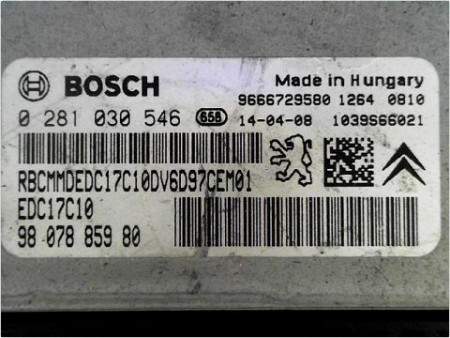 CALCULATEUR MOTEUR CITROEN C4 II 10-15