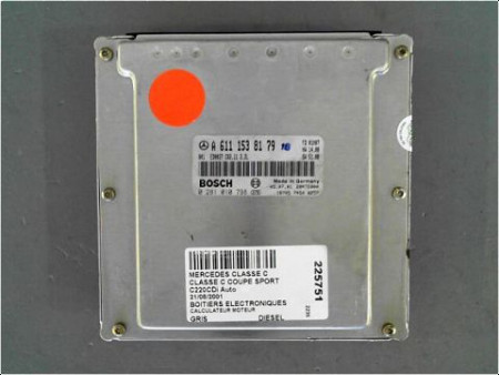 CALCULATEUR MOTEUR MERCEDES CLASSE C COUPE SPORT -2004