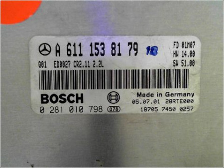 CALCULATEUR MOTEUR MERCEDES CLASSE C COUPE SPORT -2004