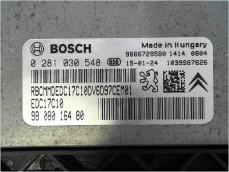 CALCULATEUR MOTEUR PEUGEOT 308 II 13-17