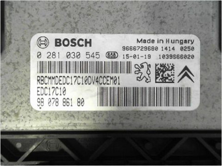 CALCULATEUR MOTEUR PEUGEOT 208 12-15