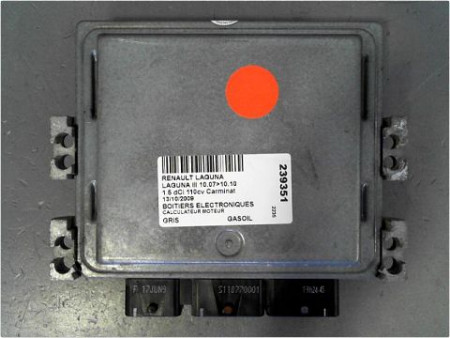 CALCULATEUR MOTEUR RENAULT LAGUNA III 07-10