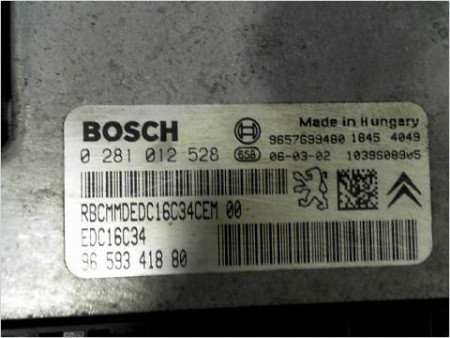 CALCULATEUR MOTEUR PEUGEOT 206 SW 02-06