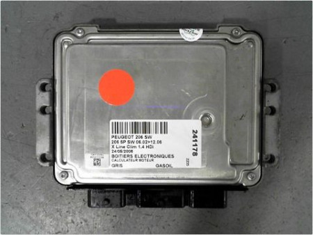 CALCULATEUR MOTEUR PEUGEOT 206 SW 02-06