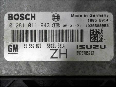 CALCULATEUR MOTEUR OPEL ASTRA (H) GTC 07-11