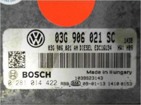 CALCULATEUR MOTEUR SEAT LEON II 05-09