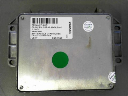 CALCULATEUR MOTEUR RENAULT CLIO II PH.1 98-2001