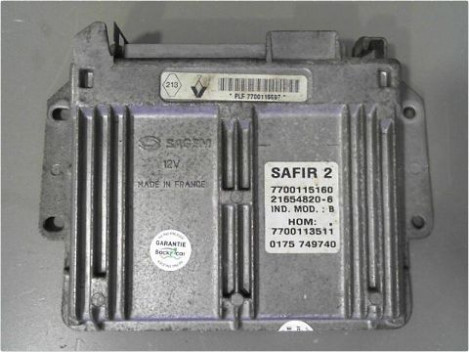 CALCULATEUR MOTEUR RENAULT CLIO II PH.1 98-2001