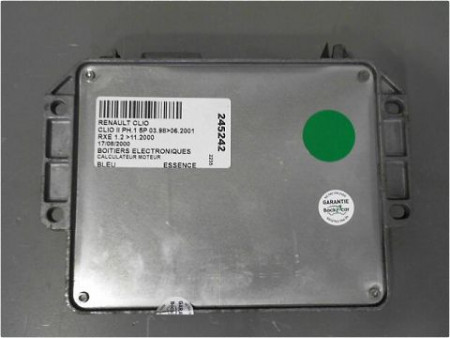 CALCULATEUR MOTEUR RENAULT CLIO II PH.1 98-2001