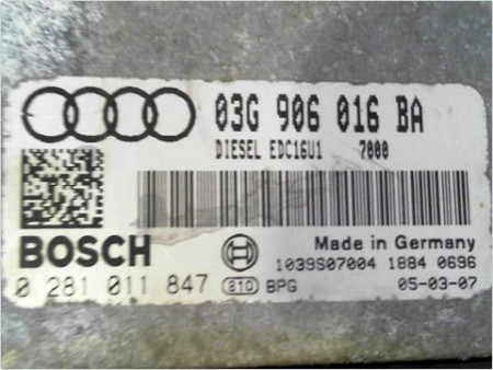 CALCULATEUR MOTEUR AUDI A3 2003-2008