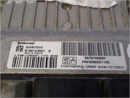 CALCULATEUR MOTEUR CITROEN DS4 2011-2016