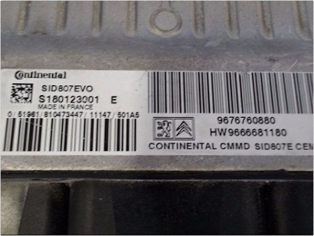 CALCULATEUR MOTEUR CITROEN C4 PICASSO